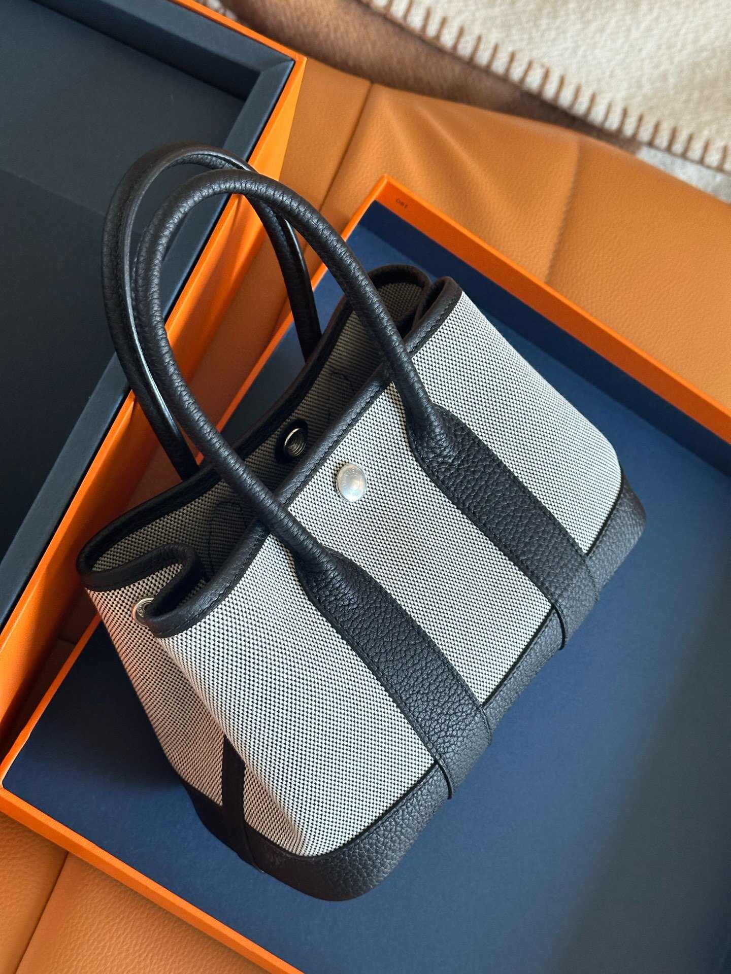 Hermes garden party mini black