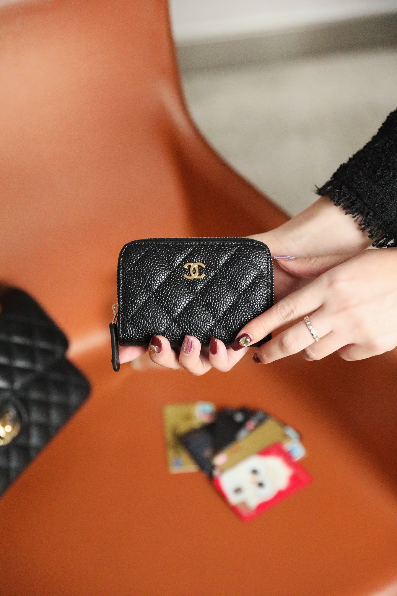 chanel card wallet 6